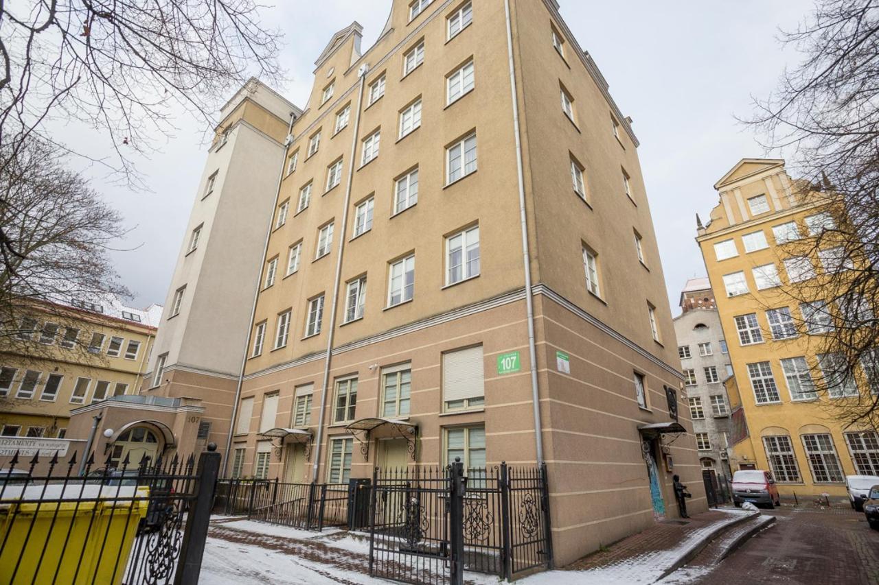 Apartament Cichy Zakatek Obok Fontanny Neptuna Gdańsk Eksteriør bilde